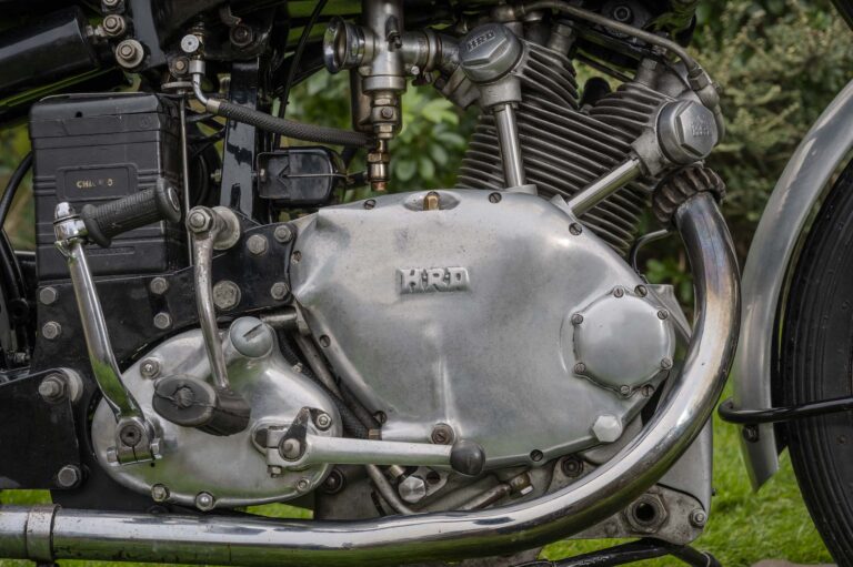 Vincent HRD 500cc engine